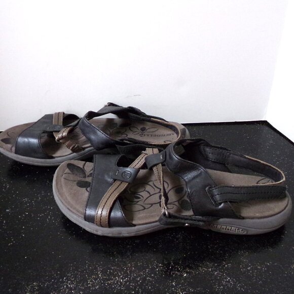 Merrell Swivel Lavish Sandals In Midnight - Picture 5 of 5